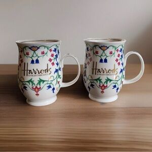 Harrods Fine Bone China Mugs Cups Price per mug